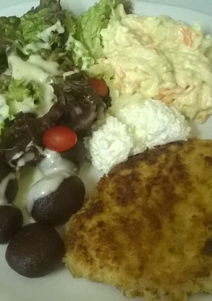 A picture of Chicken escalopes.
