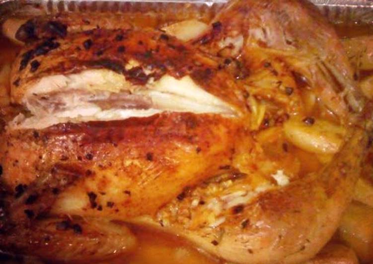 Recipe of Perfect L&#39;s Easy Roasted Chicken &amp; Potatoes
