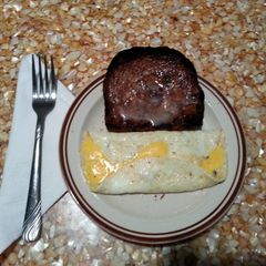 A picture of Basil Curry Egg White Omelet.