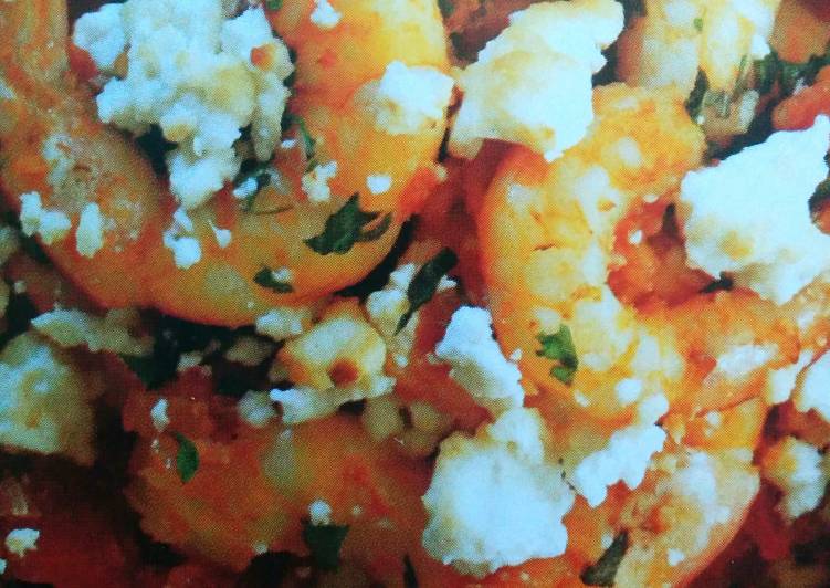 Recipe of Homemade Saganaki Shrimp