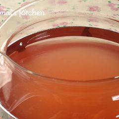 Rich Ginger Syrup Made with Spring Ginger A picture of Rich Ginger Syrup Made with Spring Ginger.