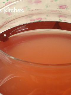 A picture of Rich Ginger Syrup Made with Spring Ginger.