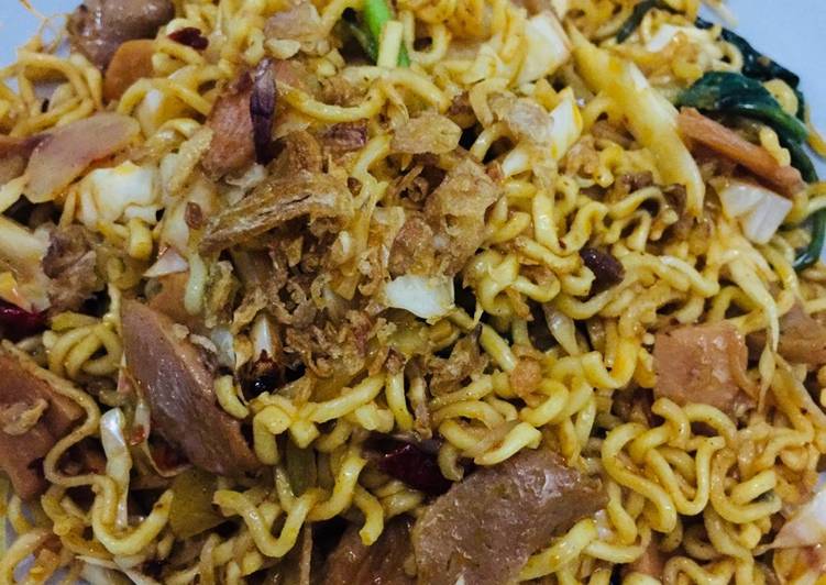 Bagaimana Membuat Bakmi Goreng Jawa, Bikin Ngiler