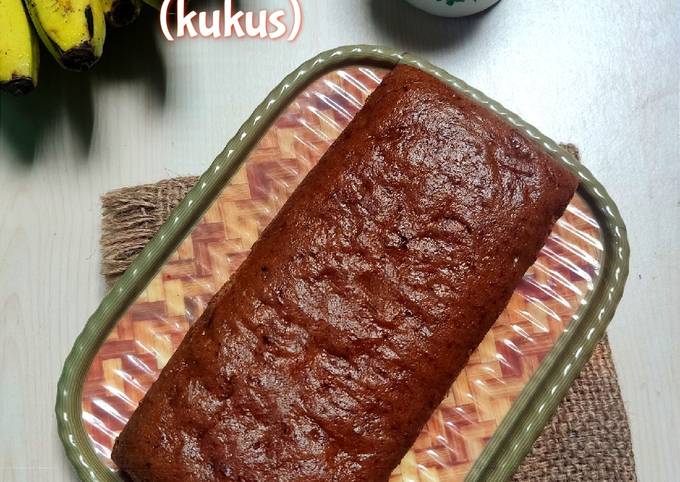 Bolu pisang coklat kukus (MPasi 18m+)