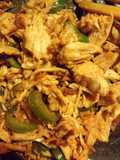 Bourbon bacon shredded chicken