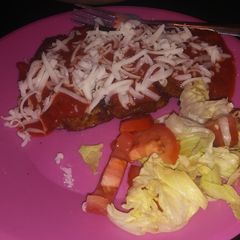 A picture of Fried Eggplant Mozzarella.