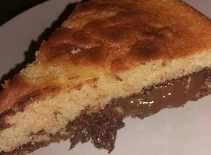 Foto principal de Bundt Kuchen 🇩🇪😉 de vainilla (relleno de Nutella)