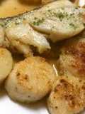 15 Minute White-fleshed Fish & Scallop Saute