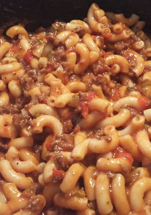 A picture of Venison Goulash.
