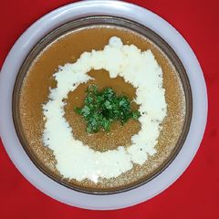 A picture of Vegetable soup.