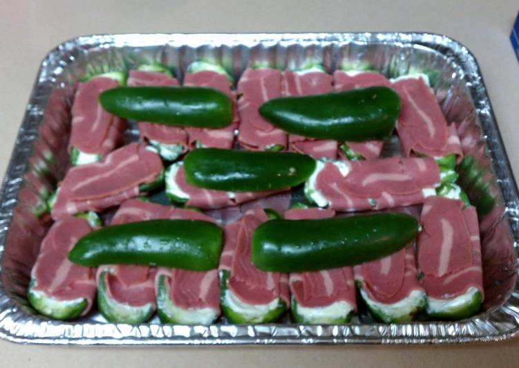 Simple Way to Prepare Any-night-of-the-week Larry&#39;s stuffed jalapenos