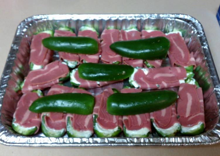 Larry's stuffed jalapenos