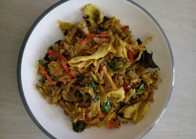 Resep Oseng usus ayam kemangi yang Lezat