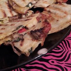 A picture of Easy Panini Press Quesadillas.