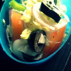 A picture of Everything salad.