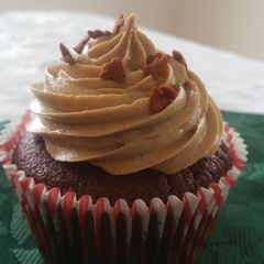 A picture of Ginger spice frosting.