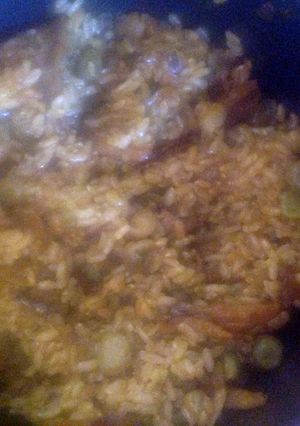A picture of Wasabi Anchovie Rice.