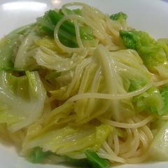 A picture of Macrobiotic Spring Cabbage Pasta.