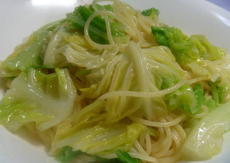 Easy Way to Cook Delicious Macrobiotic Spring Cabbage Pasta