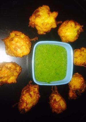 A picture of Maggi pakoda.