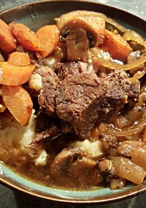 A picture of Bourbon and Coke Pot Roast.