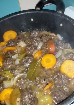 Una foto de Albóndigas en escabeche