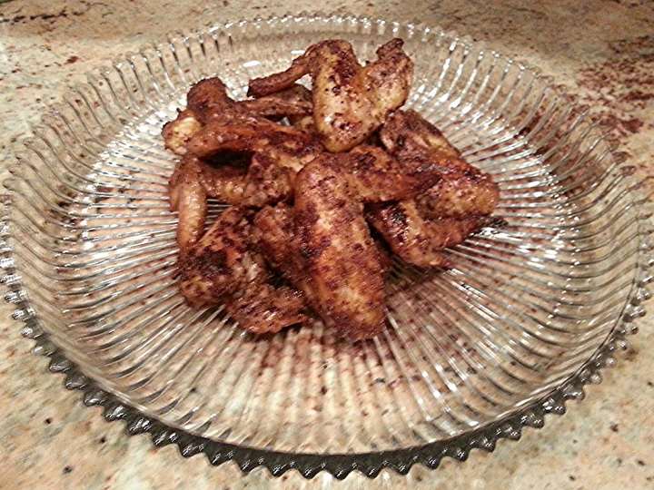 Easy Steps to Prepare Recipe Spicy Crispy Oven Wings that is Really Delicious, Really Delicious}