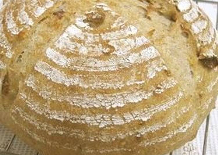 Step-by-Step Guide to Prepare Quick Walnut &amp; Raisin Pain de Campagne