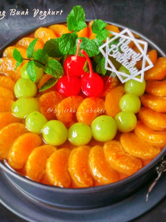 Foto resep Puding Buah Yoghurt