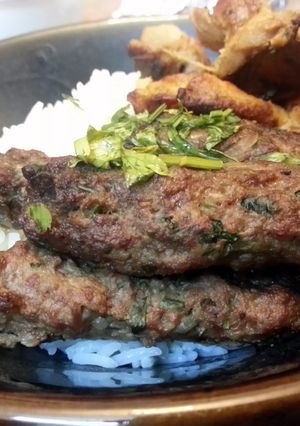 A picture of Aya's BBQ Kababs..