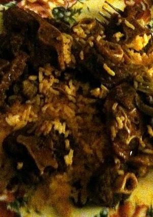 A picture of Jamaican Oxtail Preparation.