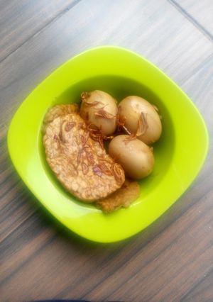 Foto resep Krengsengan tempe telor