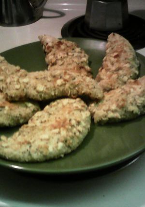 A picture of Oven Fried Chicken Tenders.
