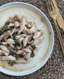 Pechuga de pollo al champiñón fit