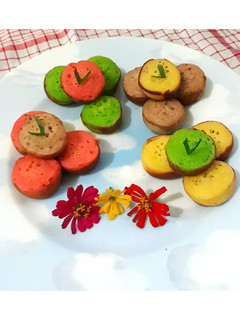 Foto resep Kue Pukis mini pelangi