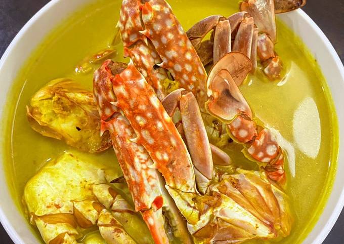 Gulai kepiting/masak lemak cili padi