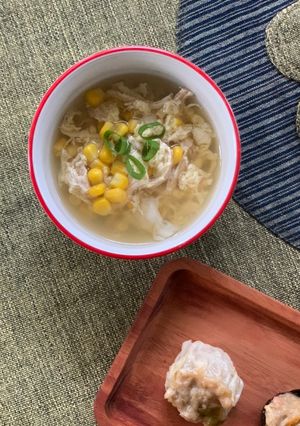Foto resep Sup Ayam Jagung