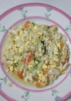 Foto resep 4. Orak arik Kol Telor
