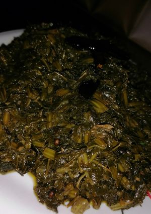 A picture of Mooli ke patto ki bhurji.