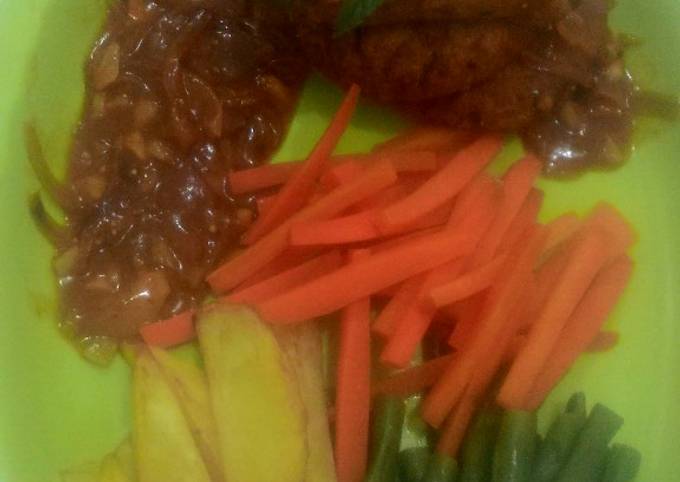 Steak tempe ft kornet