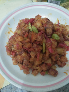 Foto resep Sambal goreng kentang udang pete