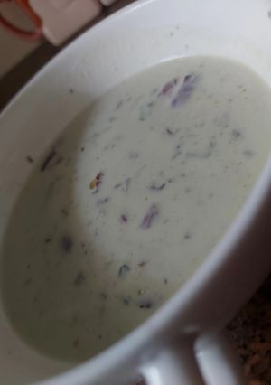 Foto de Molho de gorgonzola, nata e azeitonas para massas