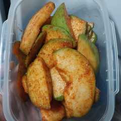 A picture of Rujak Jambu Kristal ala Thailand.