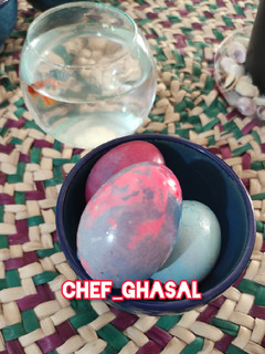 عکسی از دستور تخم مرغ آبرنگی