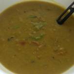 The Masoor Dal curry (Lentil Soup)