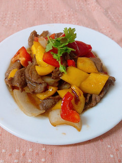 炒牛肉片 的食譜成品照片