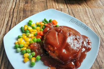 Langkah Mudah untuk Membuat Steak Tempe with Barbeque Sauce Anti Gagal