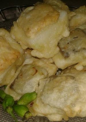 Foto resep Kampel (kupat goreng)