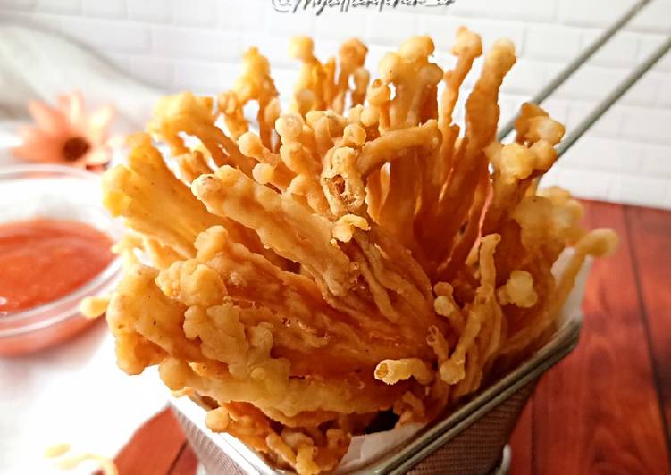 Resep #97 Jamur Crispy.. Renyah tahan lama!!, Sempurna