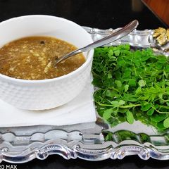 A picture of Drumstick leaves soup.